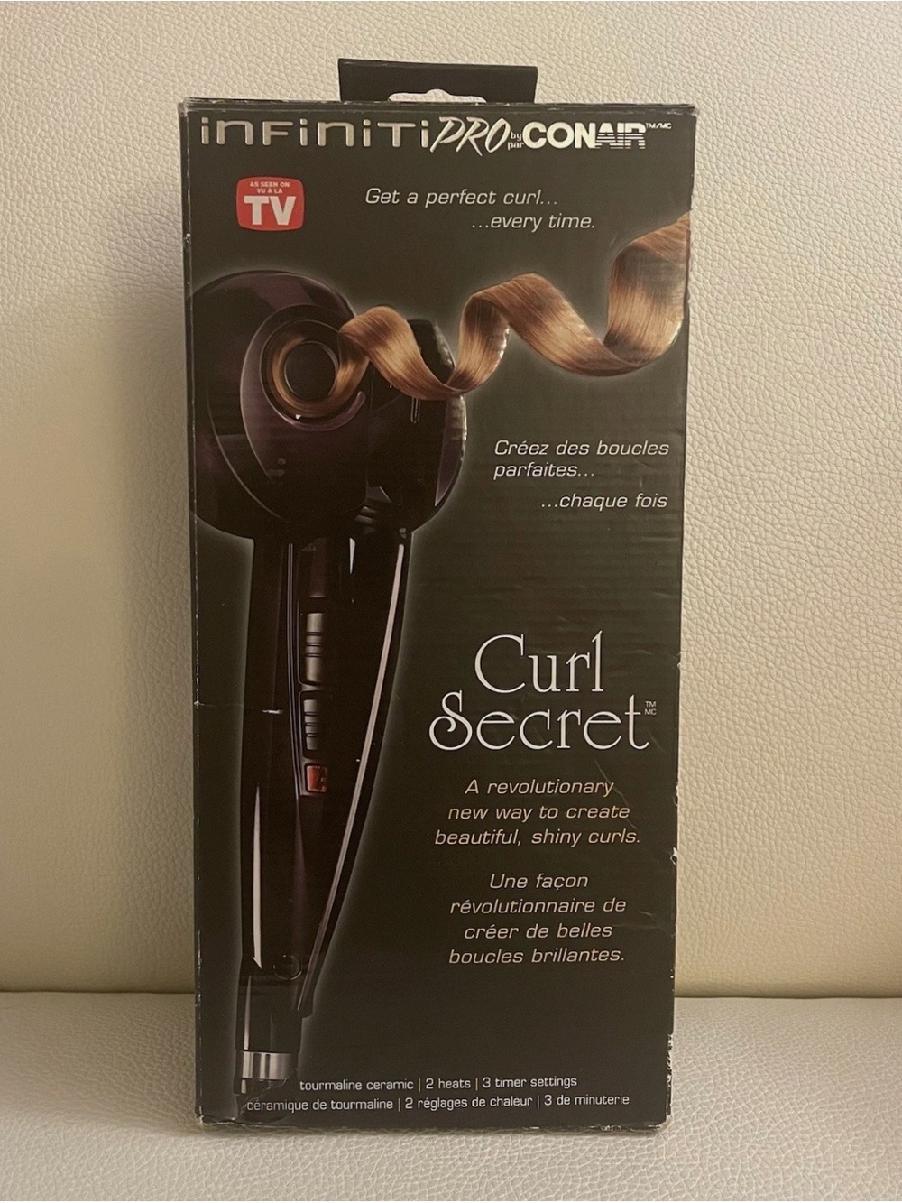 Infiniti by Conair Curl Secret Automatic Curler - Black